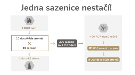 Výpočet správného počtu domů za domy RD Rýmařov